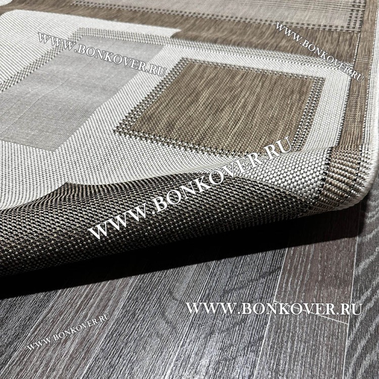Безворсовый ковер Циновка Дизайн 09 Прямоугольный