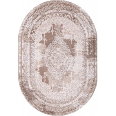 Ковер Armina 03704A BROWN / BROWN Овал