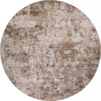 Ковер Armina 03851B BROWN / BROWN Круг